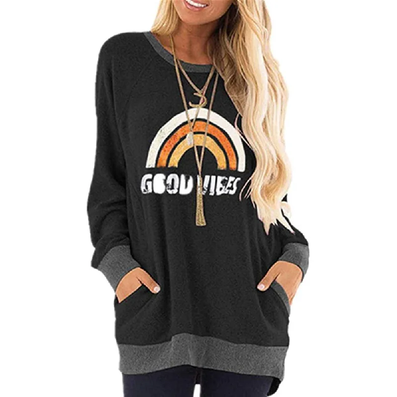 Women's Sweatshirt Plus Size Tunic Top