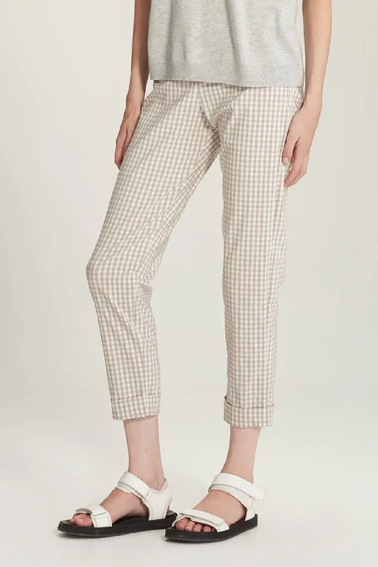 GINGHAM CUFFED HEPBURN