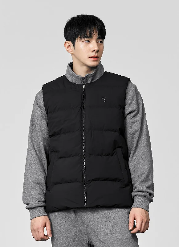 Goose Down Round Neck Vest