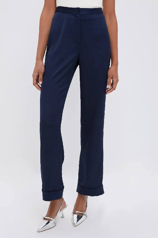 Navy Solene Pants