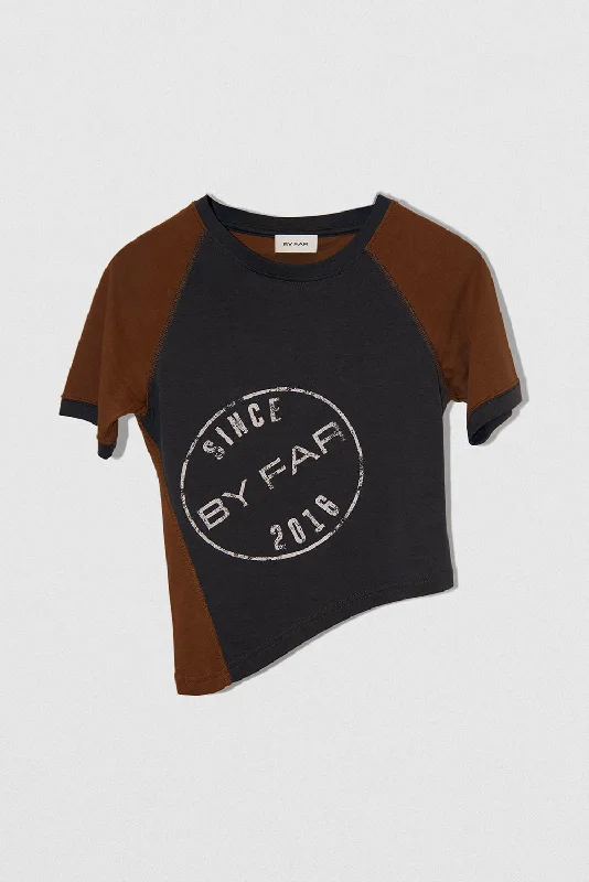 Rascal Baby T T-Shirt Unexplored And Espresso Lyocell Blend