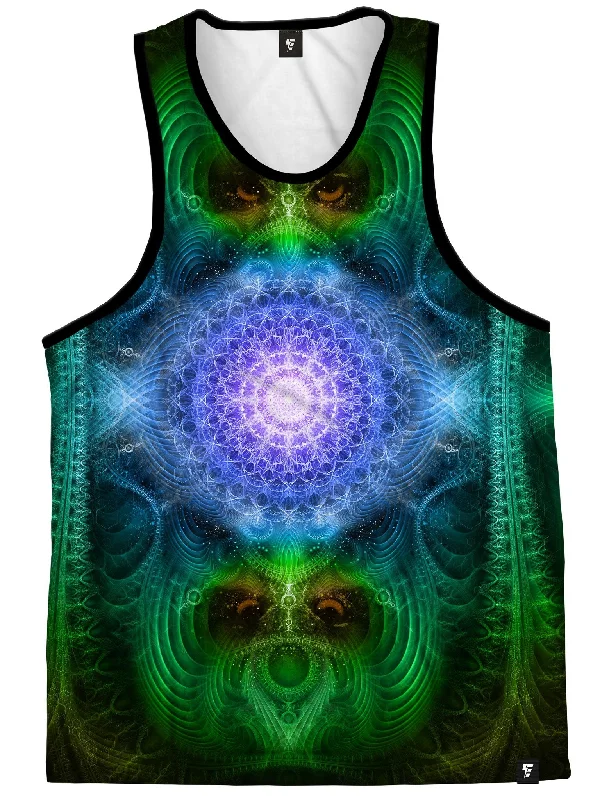 Shamanic Wisdom (Green) Tank Top