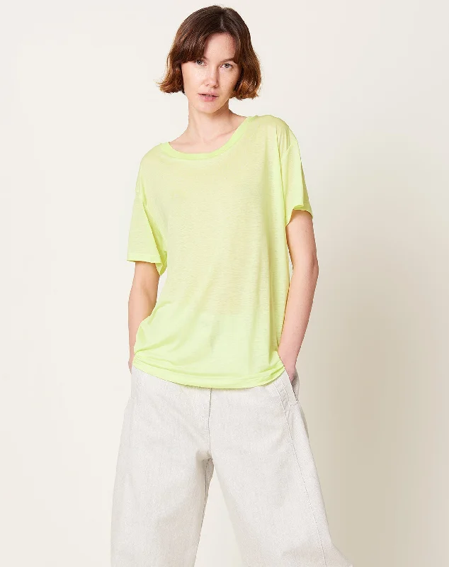 Loose Tee in Lime