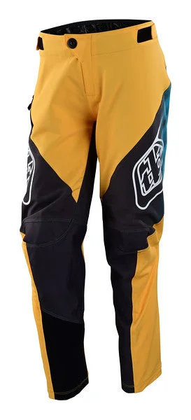 Troy Lee Designs Sprint Pant - Youth - Jet Fuel - Golden - 2022