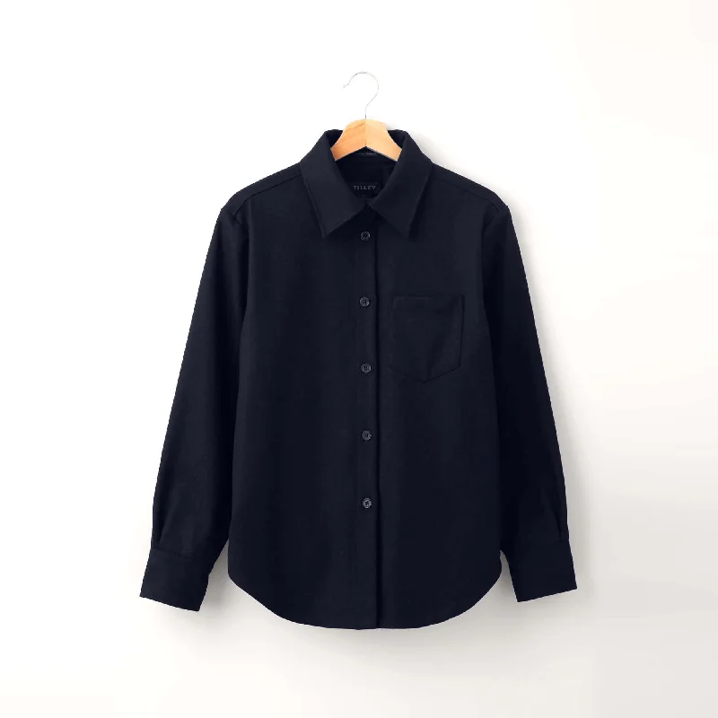 Italian Wool Shirt Jacket