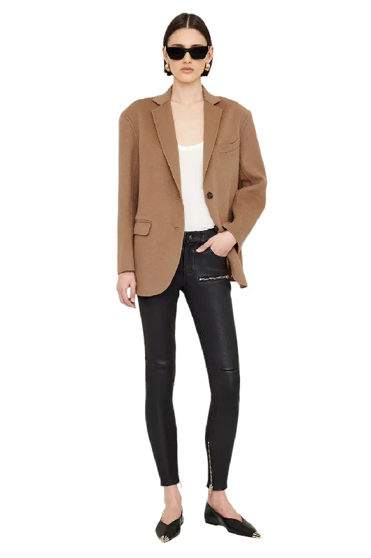 Quinn Blazer - Camel Cashmere Blend