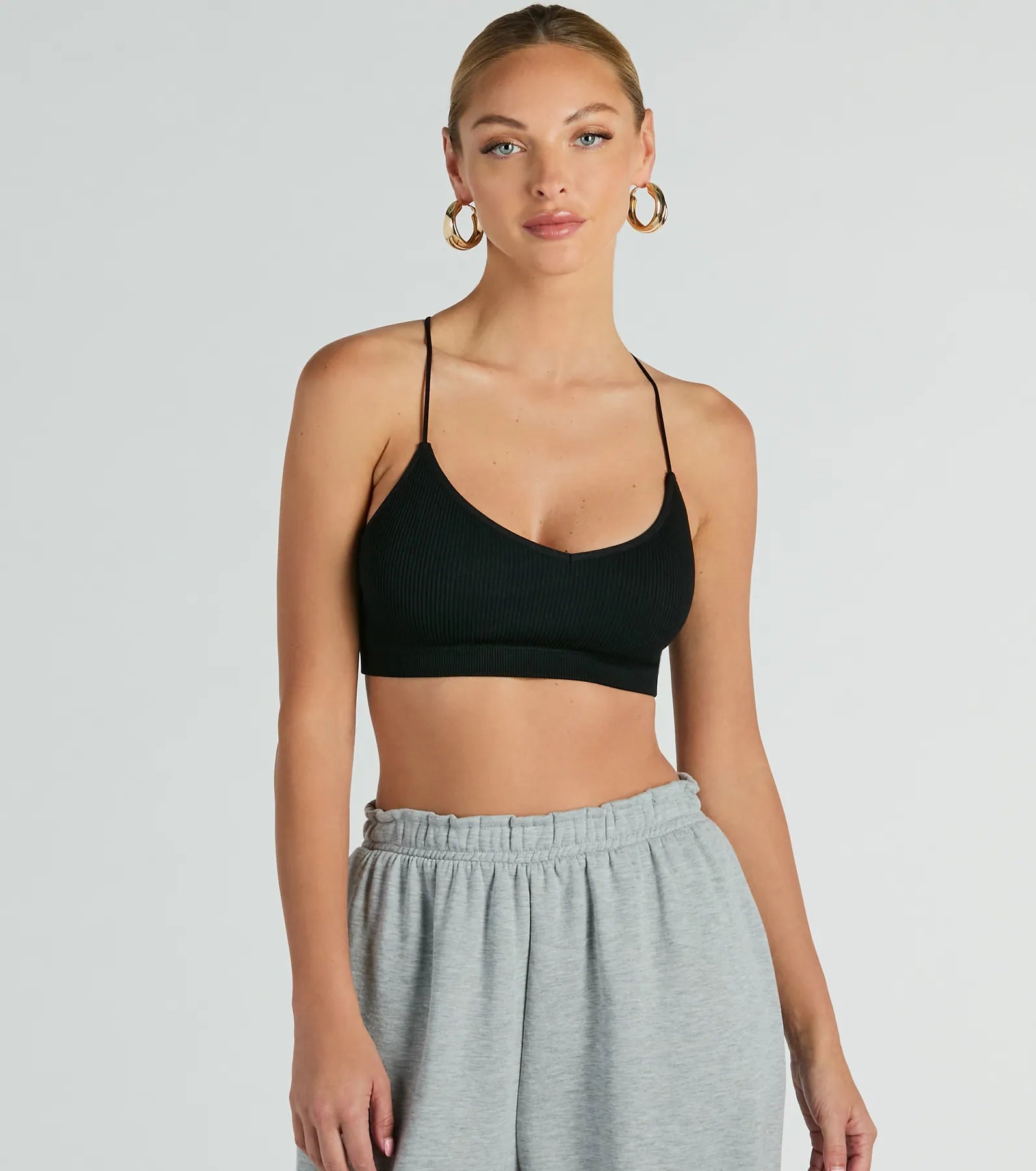 Sweet Moments Strappy Back Seamless Bralette