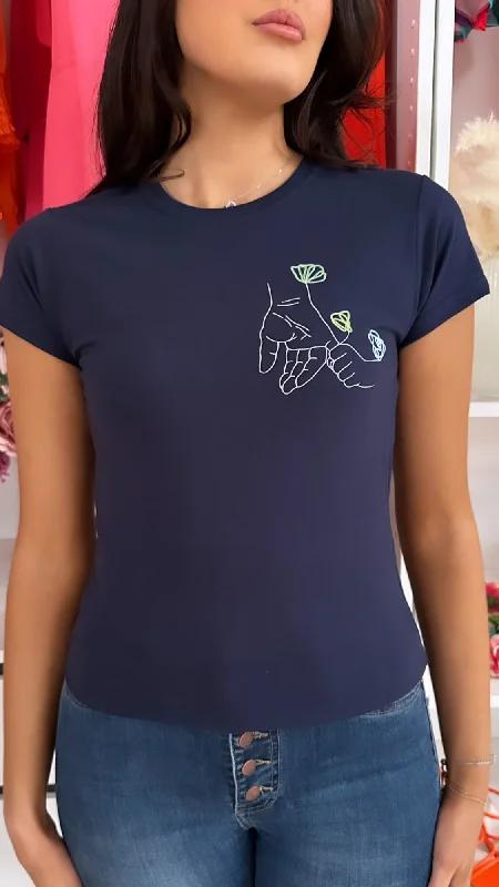 Cliona's Foundation Charity Tee - Navy