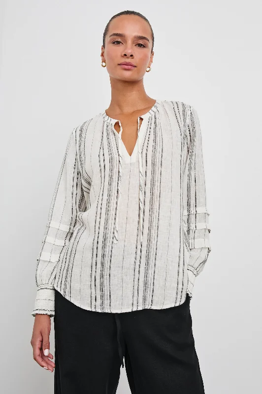 CATERINA TOP - BASQUE STRIPE