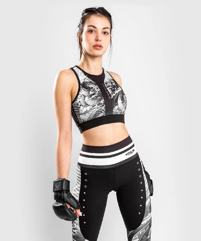 Venum YKZ21 Sport Bra – Black/White