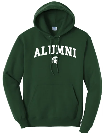 Michigan State Alumni Green Hoodie