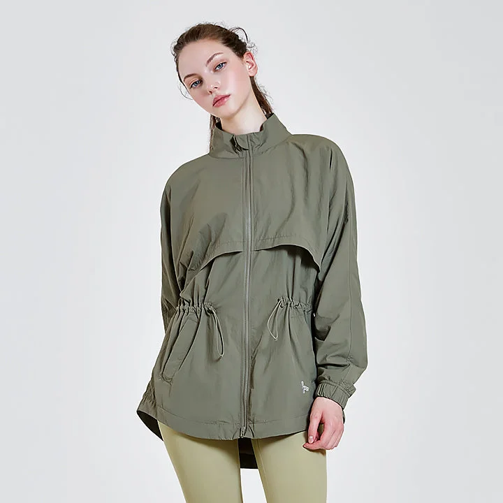 Highneck Out-String Windbreaker