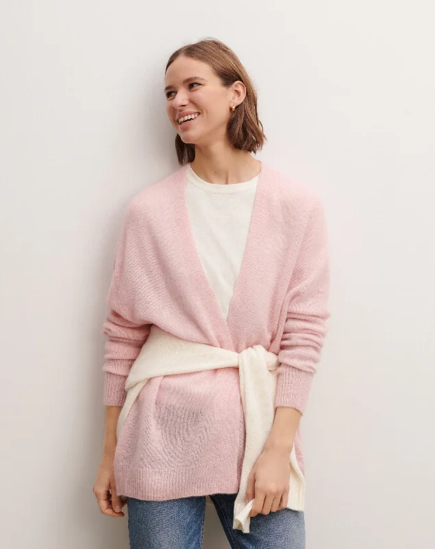 Feather-light cashmere cardigan