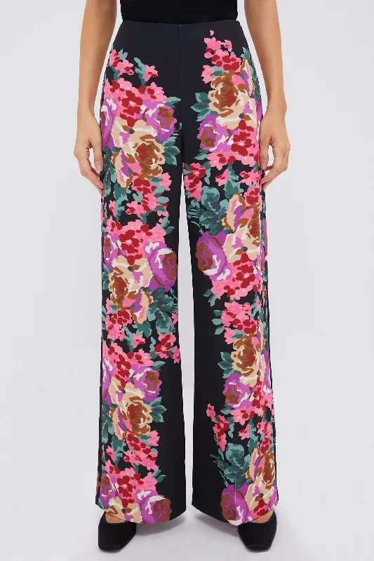 Climbing Roses Drapey Twill Erin Pants