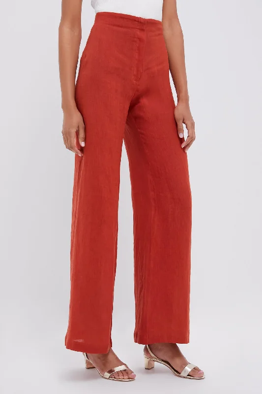 Terracotta Poesia Pants