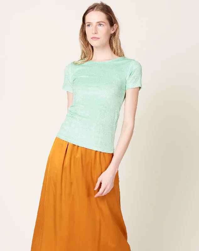 Omo Tee in Telu Green