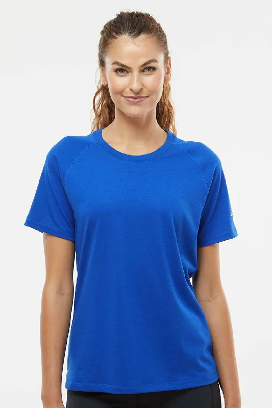 Adidas Womens Short Sleeve Crewneck T-Shirt - Collegiate Royal Blue