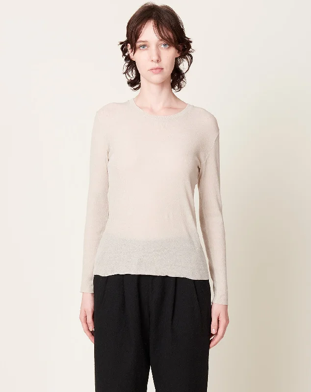 Cotton Pullover Ecru