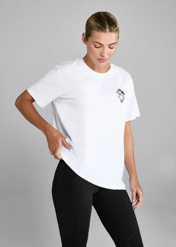 White Beyond The Hurdle Tee