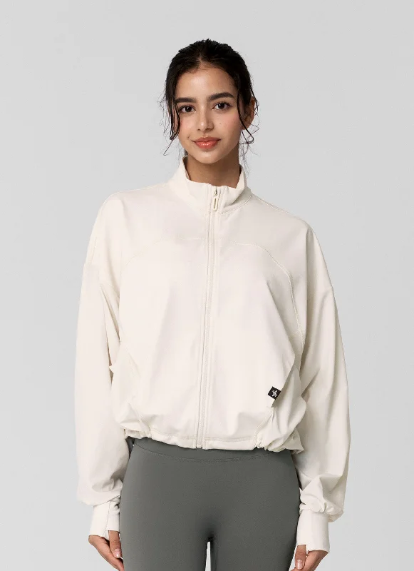 All Easy Overfit Zip-Up