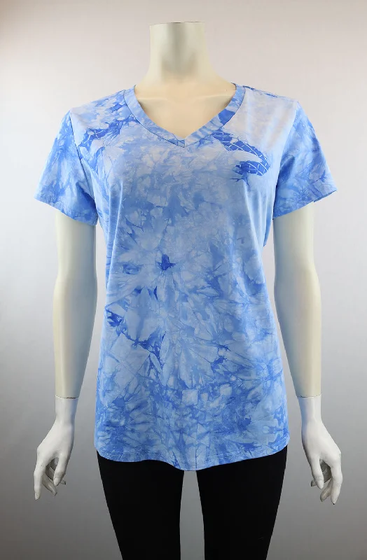 Metric Tye Dye top Blue 52104