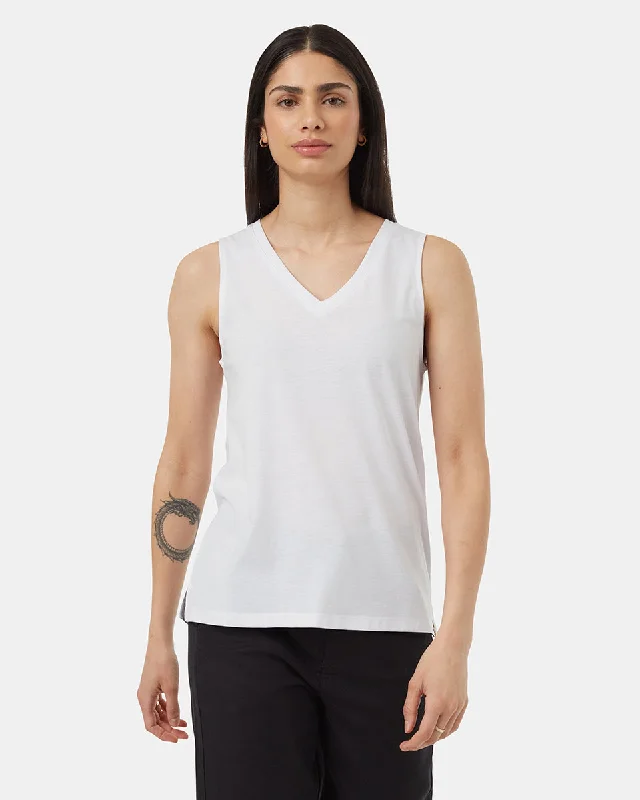 TreeBlend V-Neck Tank