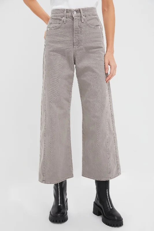 Graphite Taylor Cropped High Rise Wide